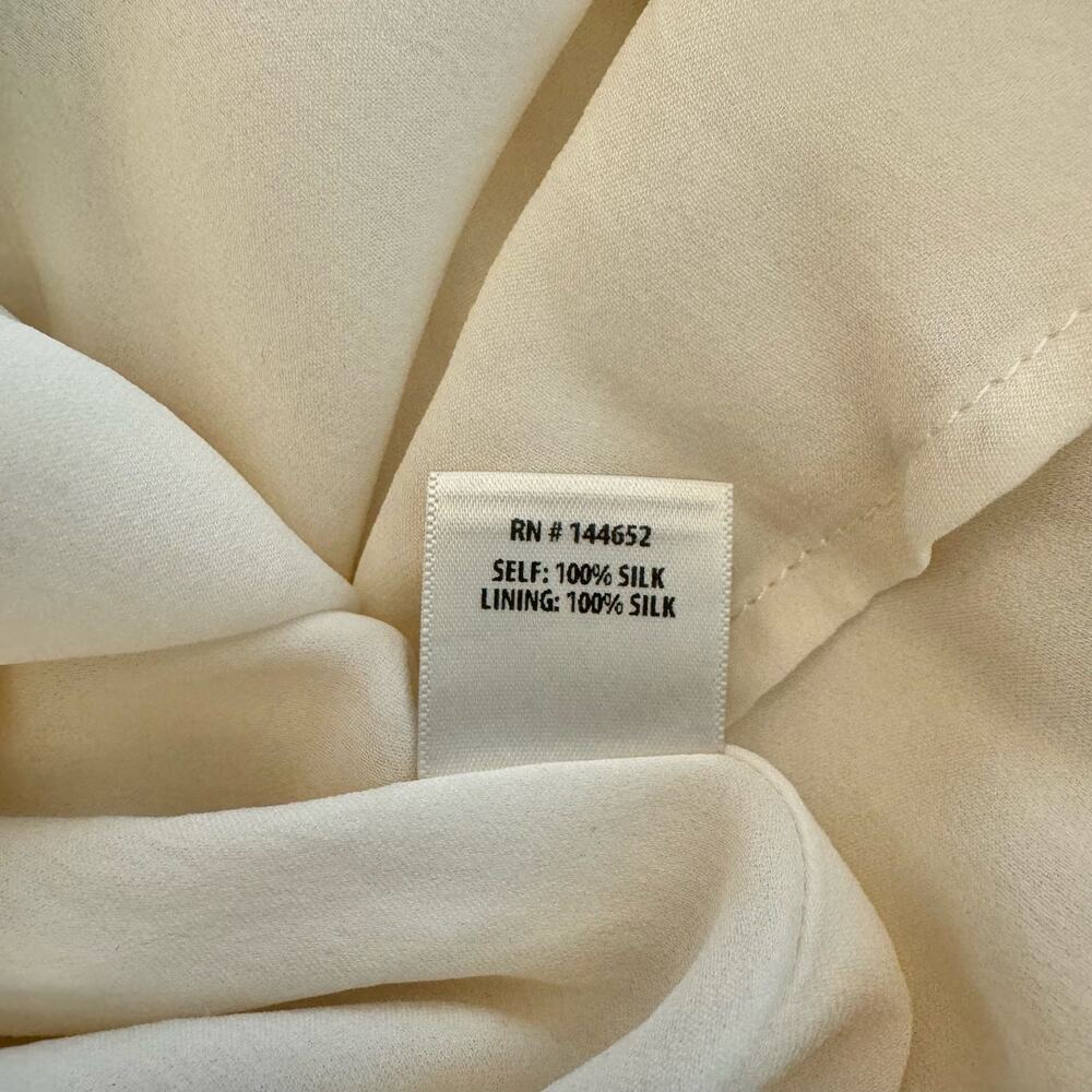 Stone Cold Fox Ivory Cosmo Romee Silk Cutout Dress 4 Boho - Picture 10 of 14